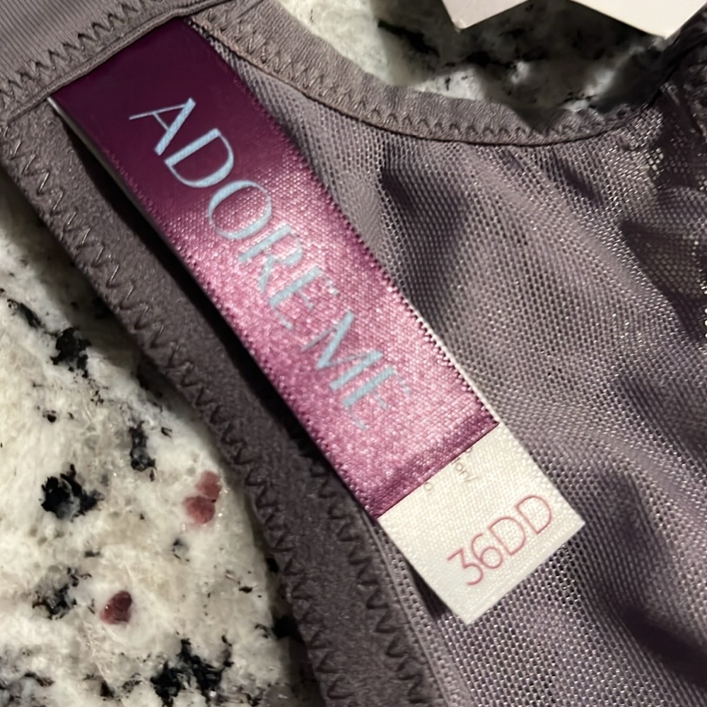 Adore Me Underwire Lace Bra 36DD New With Tags. - Picture 5 of 5